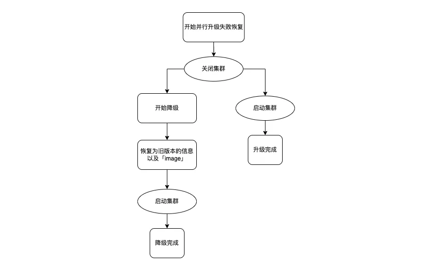 并行升级失败恢复