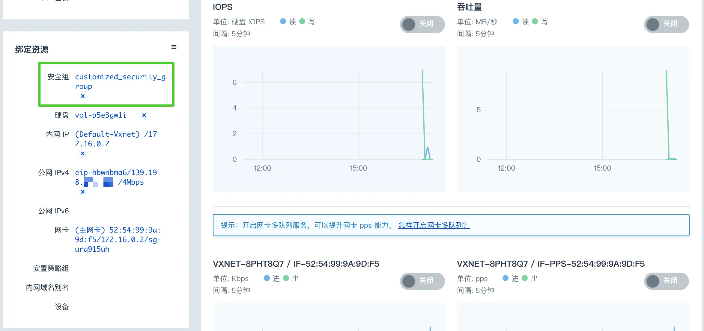 vm security group